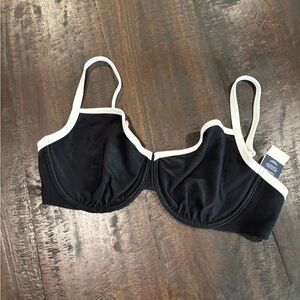 Abercrombie & Fitch Black Bikini Top
